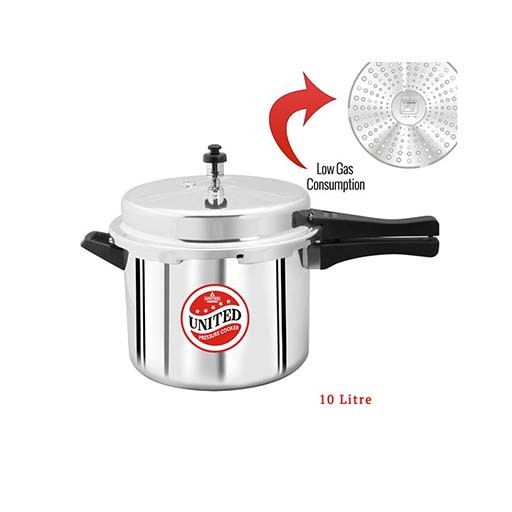 united pressure cooker 10 litre price