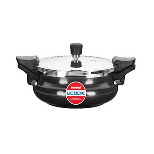 United Ustaad aluminum inner Lid Pressure cooker with stainless