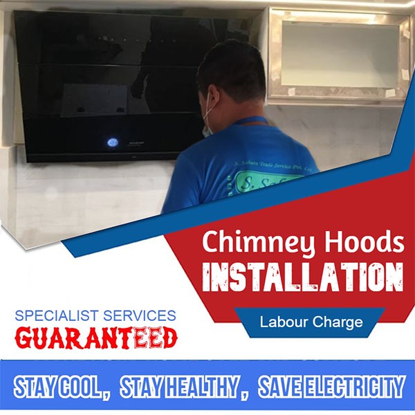 Midea Chimney Hoods Fitting Charge
