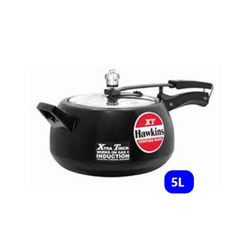 Hawkins Pressure Cooker HAW0020 CXT50 Contura Black XT 5 Ltr