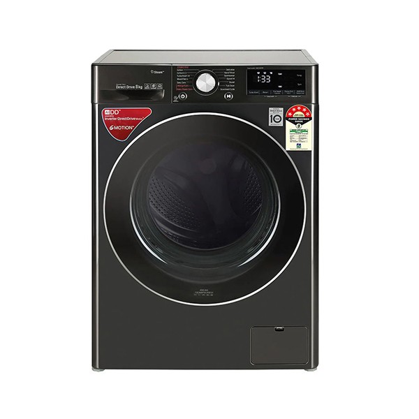LG Front Loading Washing Machine 8.0 KG - FV1408S4B.ABLP