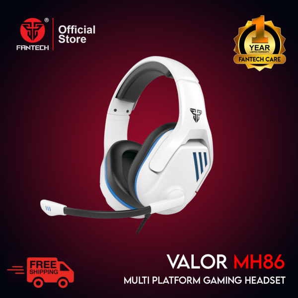 FANTECH MH86 VALOR Multi Platform Gaming Headset WHITE