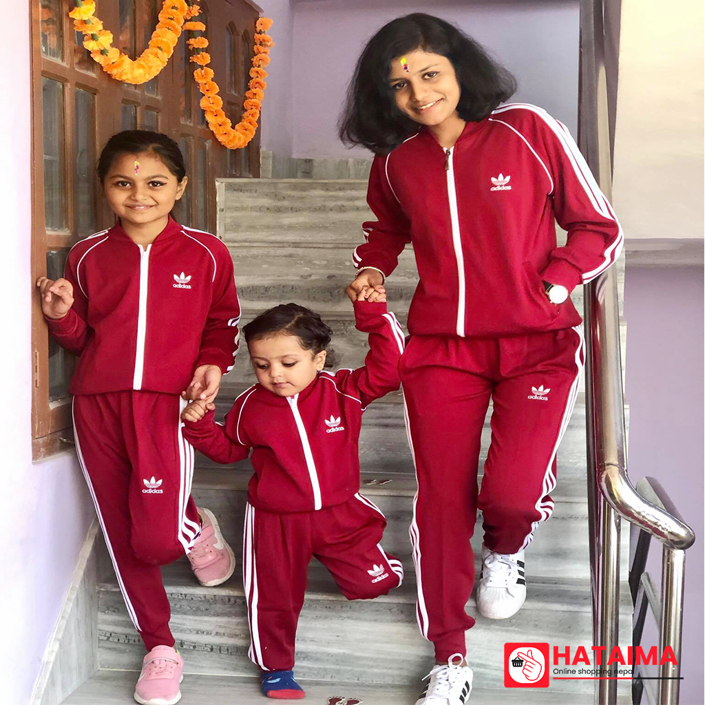 Fashionable Track Suit Set For Boys And Girls