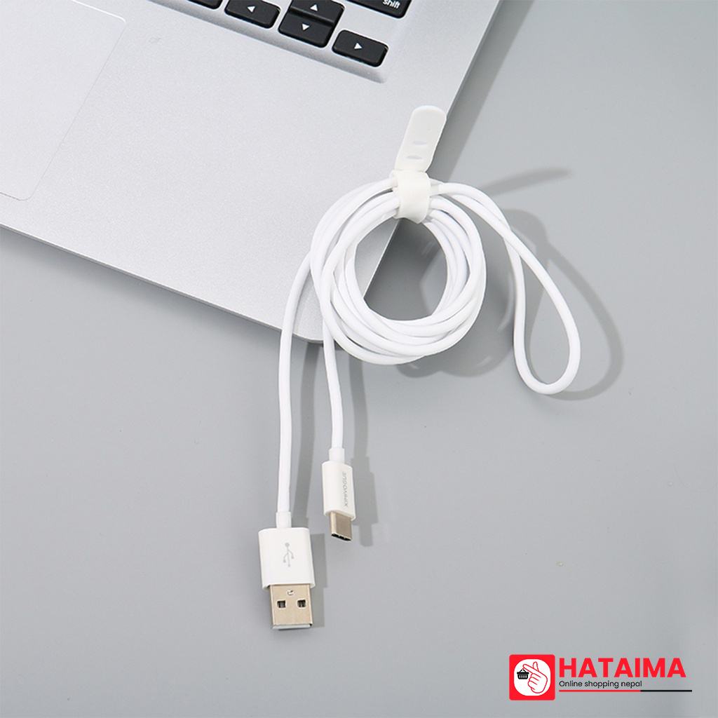 2M Simple Style Sync Charging Cable for Type-C (White)