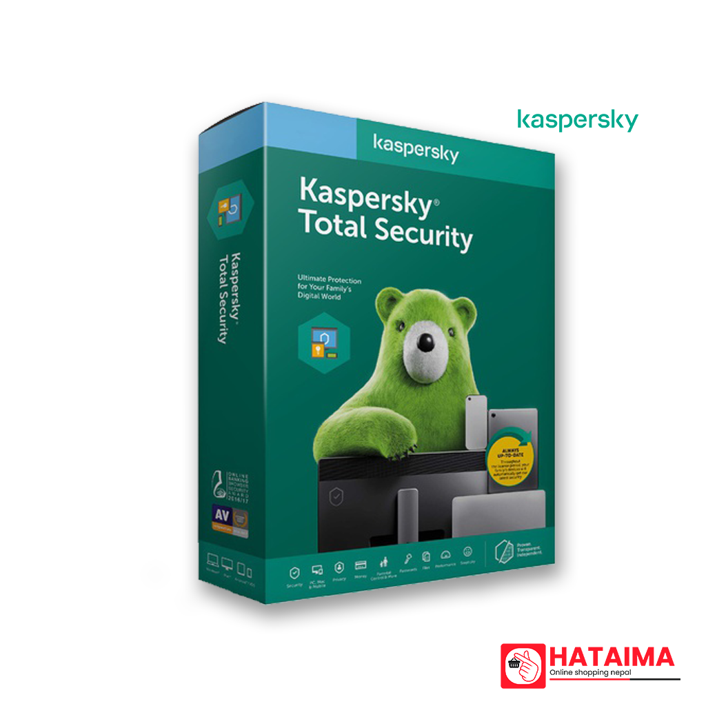 Kaspersky Total Security - 1D, 1Y, 1Key - Digital