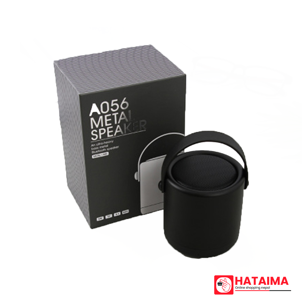 A056 Metal Speaker (Black)