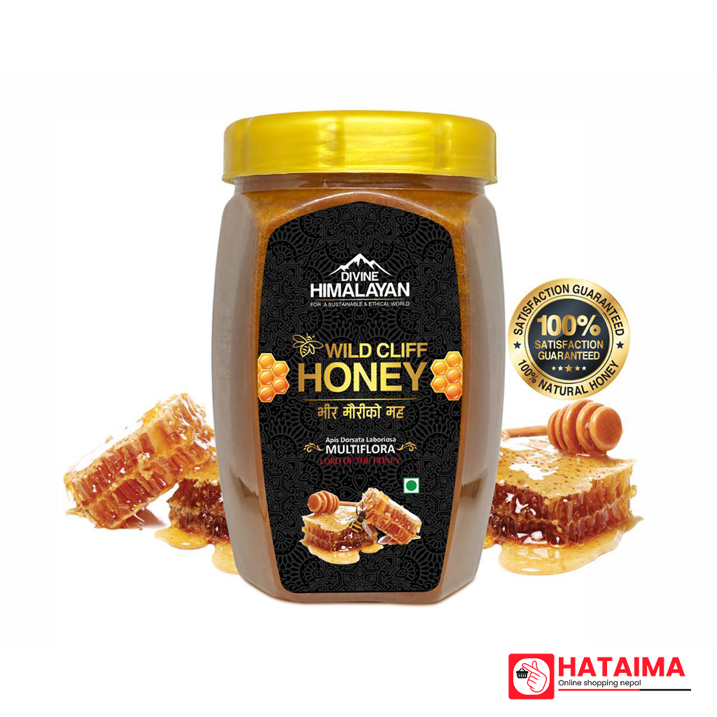 Divine Himalayan Wild Cliff Honey 1 Kg
