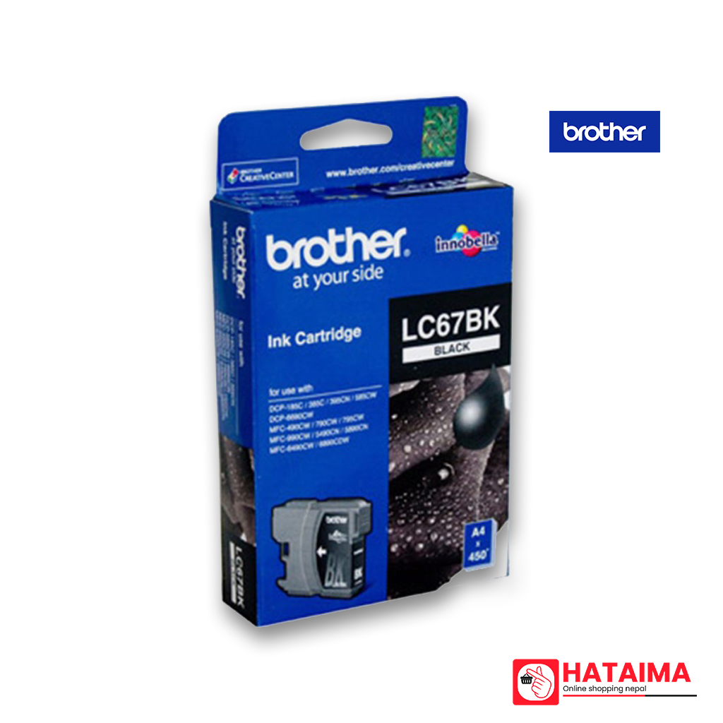 Brother Cart. LC-67BK Ink Cartridge