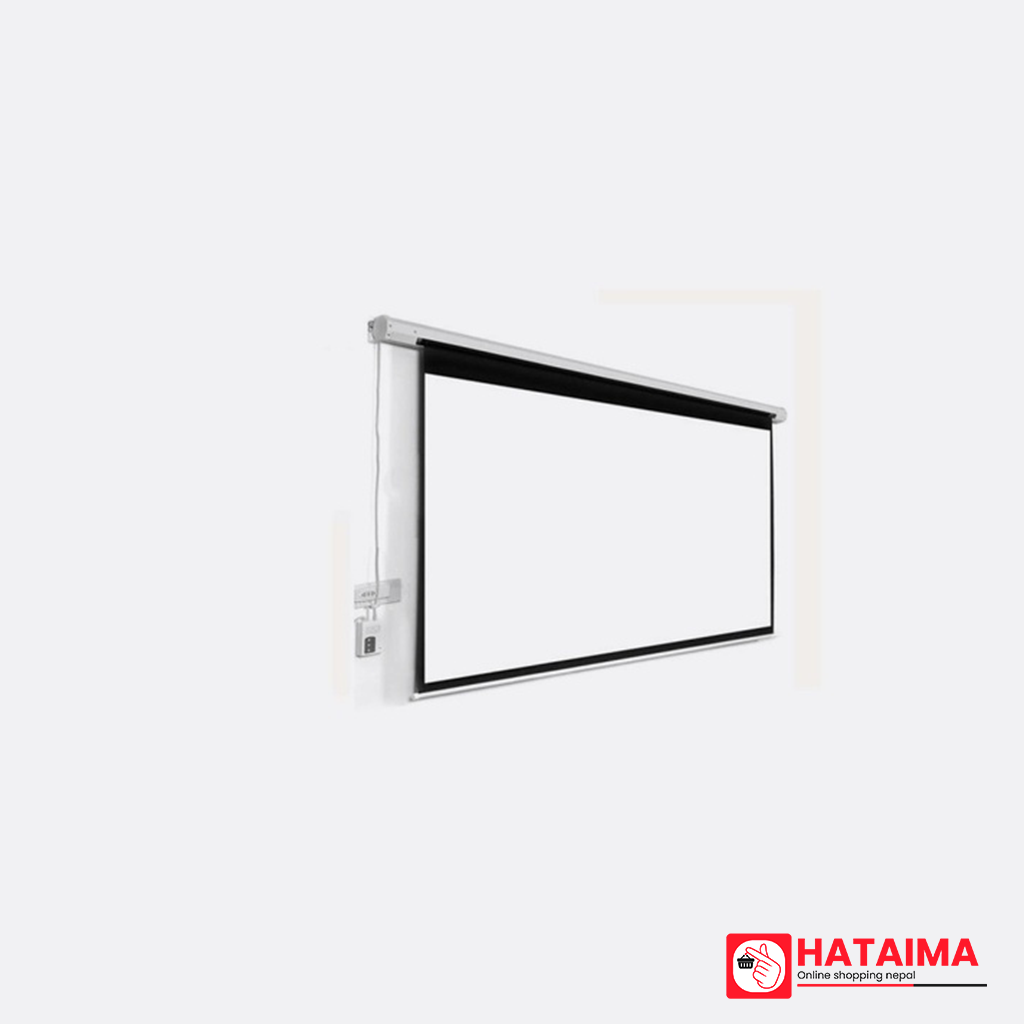 xLAB XPSER-84 Projector Screen, Electric 84", 4:3 Matte White, 0.38mm Thickness