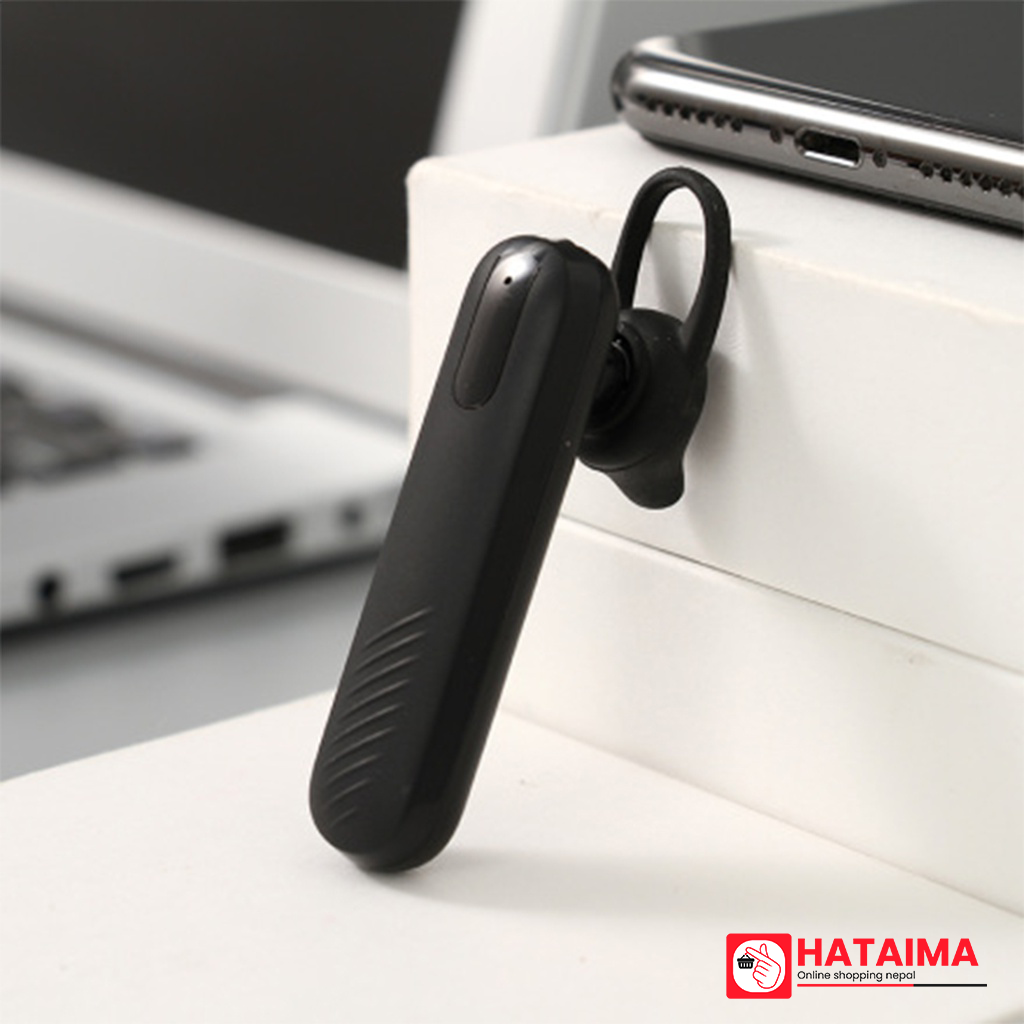 Business Style Wireless Earphone-BLUE23 (Ink Black)