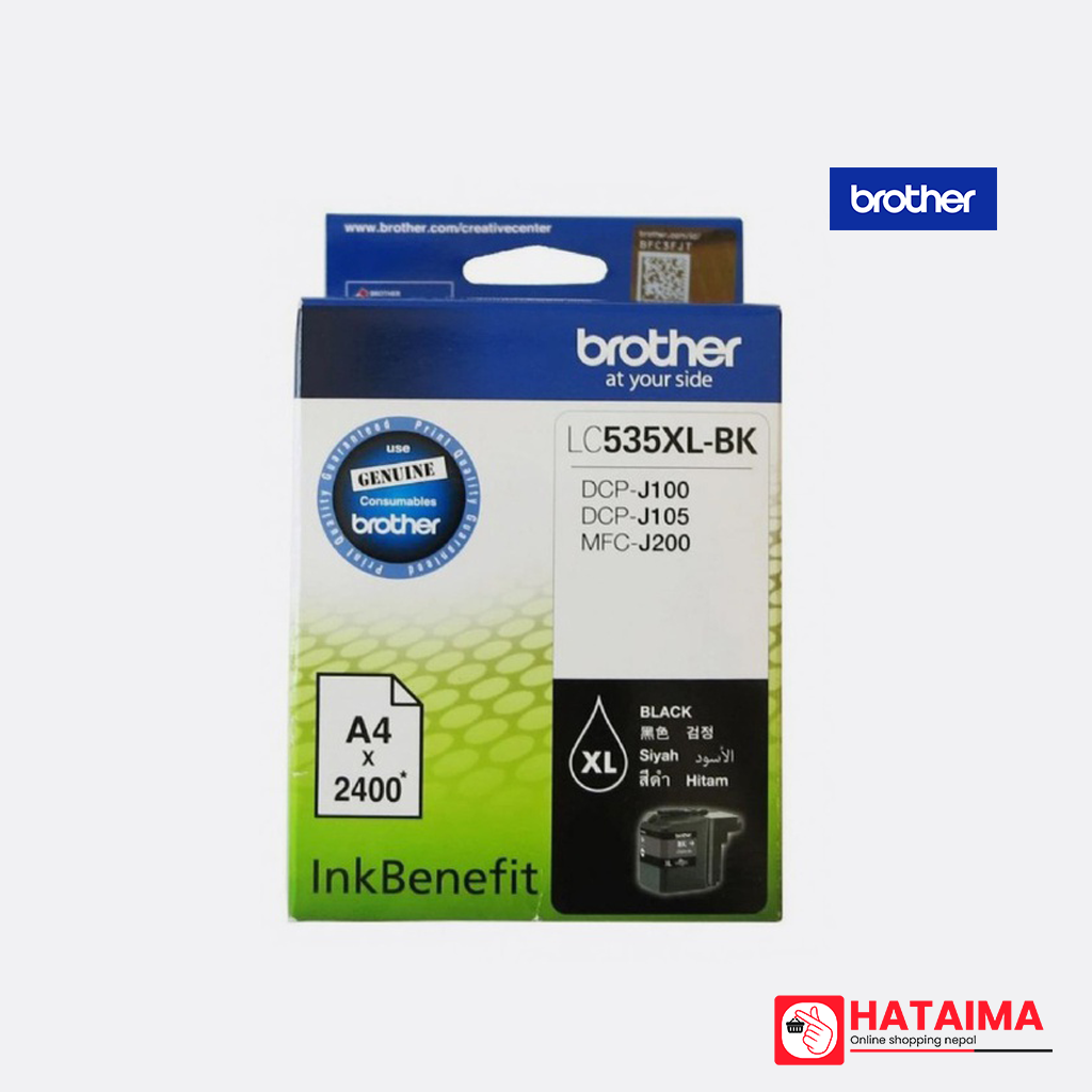 Brother Cart. LC-535XL-BK Ink Cartridge