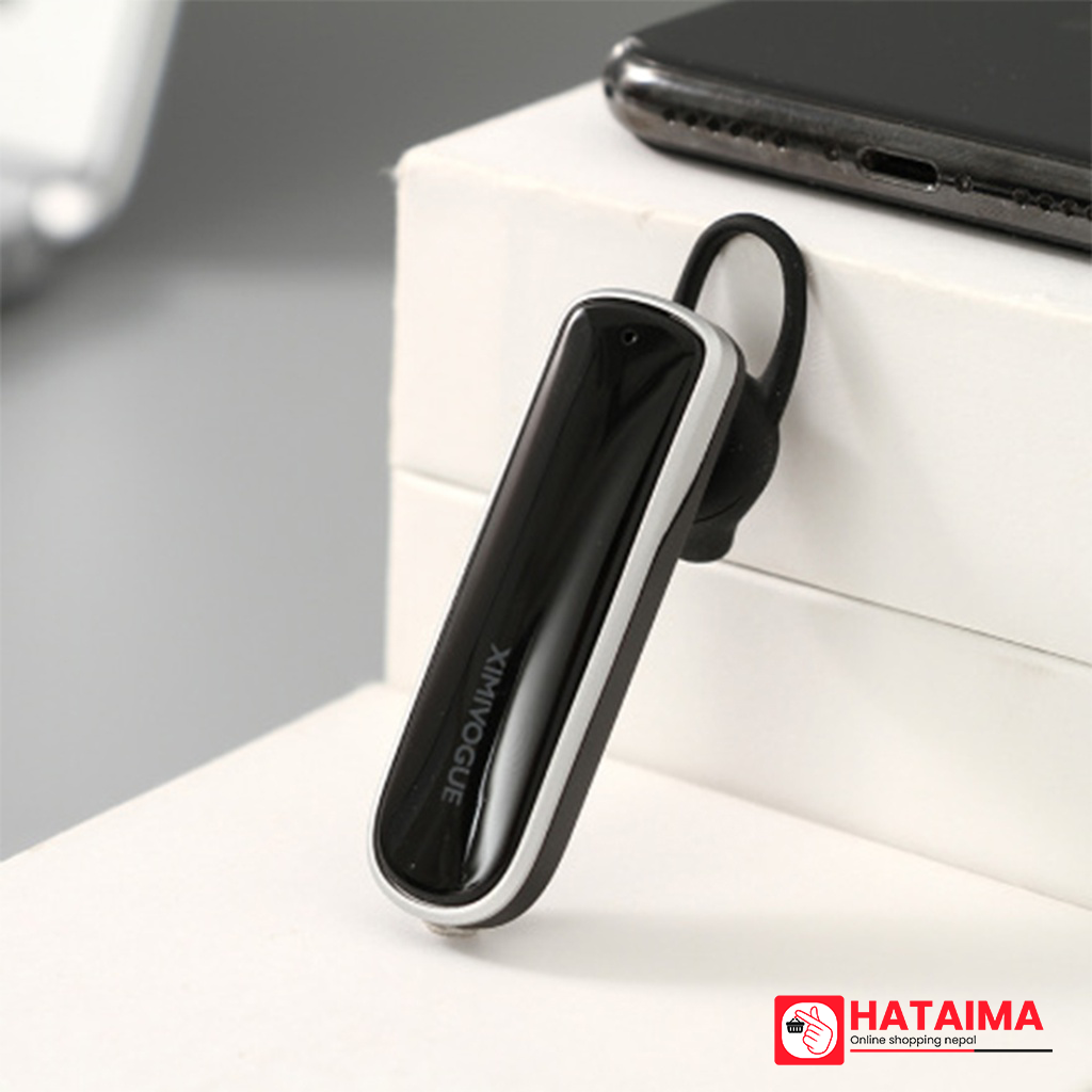 Business Style Wireless Earphone-B115 (Night Black)