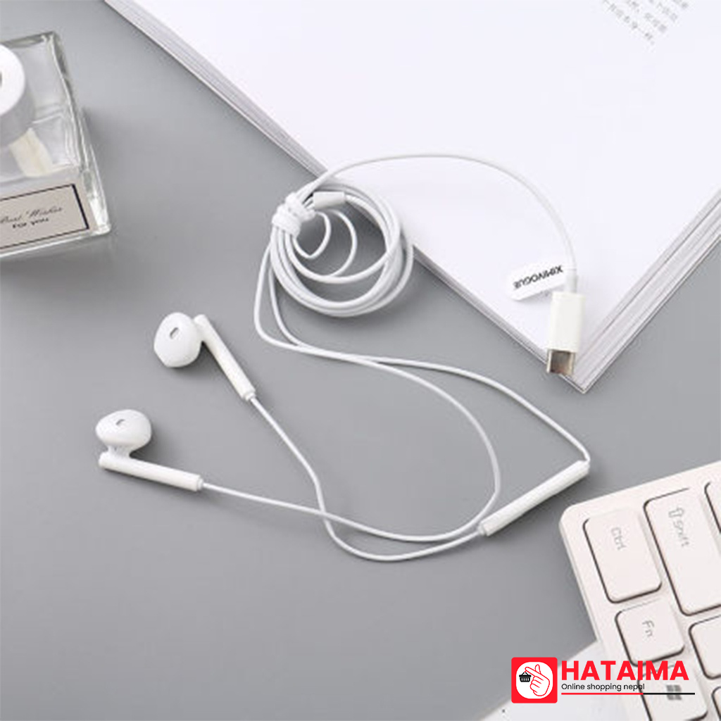 UP24 Type-C Earphones (White)