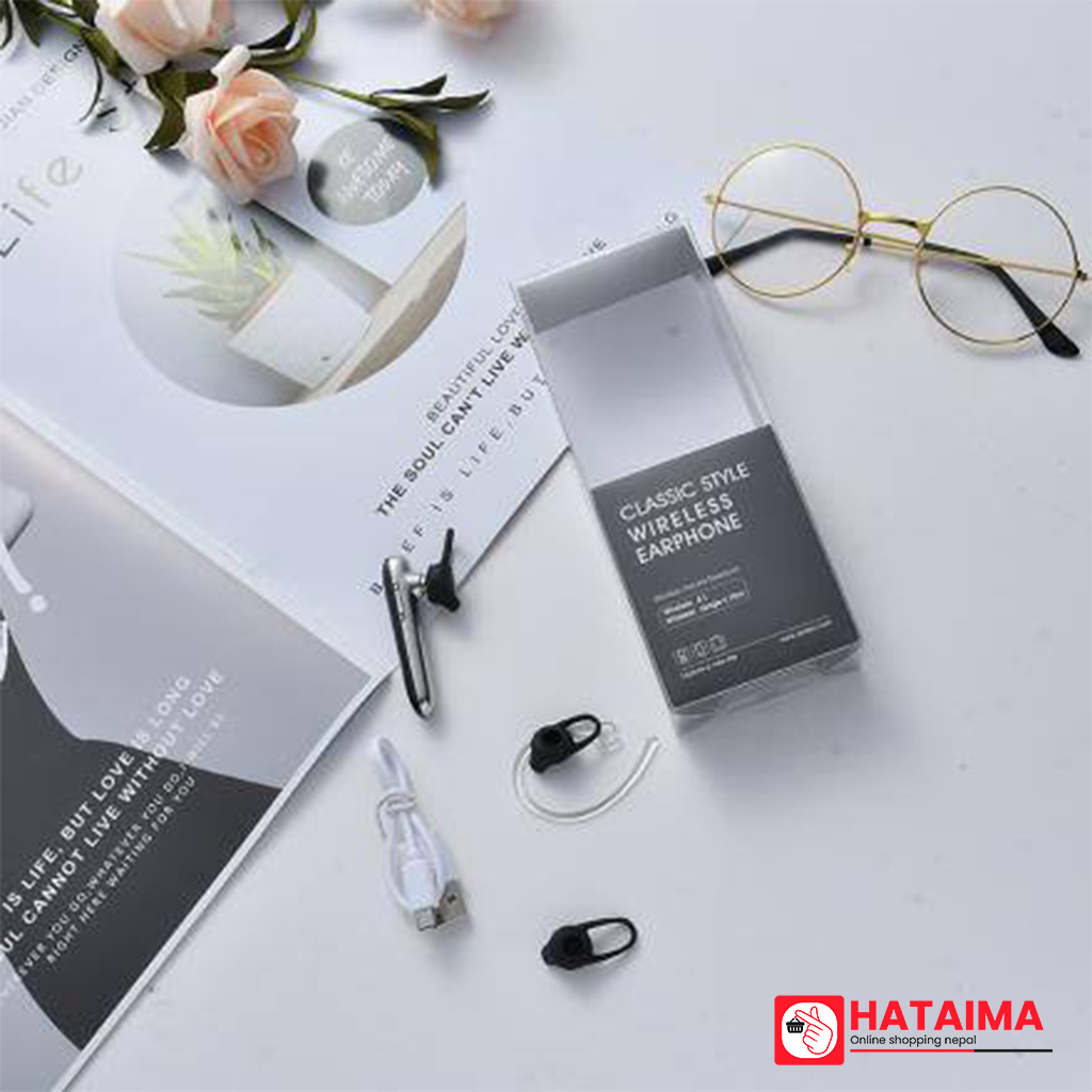 Classic Bluetooth Earphone (Black)